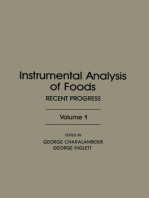 Instrumental Analysis of Foods V1: Recent progress