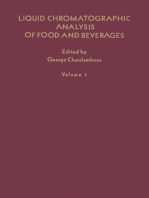 Liquid Chromatographic Analysis of Food and Beverages V1