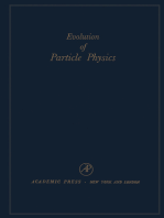Evolution of Particle Physics: A Volume Dedicated to Eduardo Amaldi in his Sixtieth Birthday