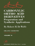 Carboxylic Ortho Acid Derivatives: Preparation and Synthetic Applications: Preparation and Synthetic Applications