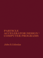 Particle Accelerator Design: Computer Programs