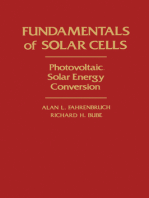 Fundamentals Of Solar Cells