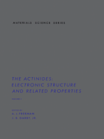 The Actinides: Electronic Structure and Related Properties