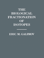 The Biological Fractionation of Isotopes