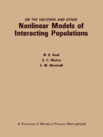 Nonlinear Models of Interacting Populations