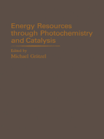 Energy Resources through Photochemistry and Catalysis
