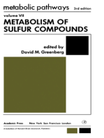 Metabolism of Sulfur Compounds