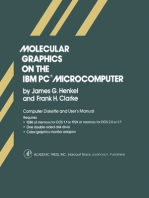 Molecular Graphics on The IBM ® PC Microcomputer