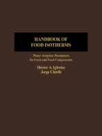 Handbook of Food Isotherms: Water Sorption Parameters For Food And Food Components