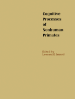 Cognitive Processes of Nonhuman Primates