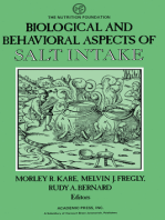 Biological and Behavioral Aspects of Salt Intake