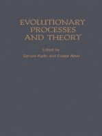 Evolutionary processes and theory