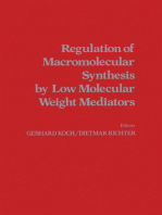 Regulation of Macromolecular Synthesis By Low Molecular Weight Mediators