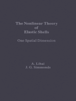 The Nonlinear Theory of Elastic Shells: One Spatial Dimension