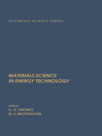 Materials Science in Energy Technology