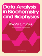 Data Analysis in Biochemistry and Biophysics