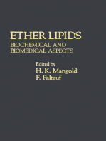 Ether Lipids: Biochemical and Biomedical Aspects