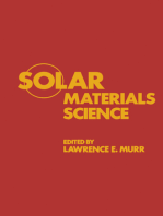 Solar Materials Science