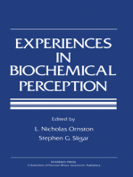 Experiences in Biochemical Perception