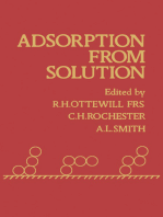 Adsorption From Solution