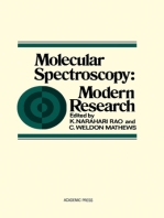 Molecular Spectroscopy: Modern Research