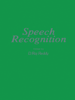 Speech Recognition: Invited Papers Presented at the 1974 IEEE Symposium