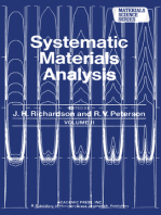 Systematic Materials Analysis Part 2