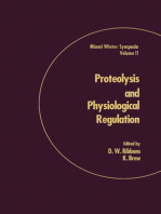 Proteolysis and Physiological Regulation