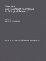 Structural and Resonance Techniques in Biological Research
