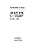 Transparency Masters for Basics for Chemistry