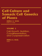 Cell Growth, Nutrition, Cytodifferentiation, and Cryopreservation