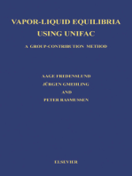 Vapor-Liquid Equilibria Using Unifac: A Group-Contribution Method