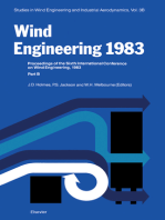Wind Engineering 1983 3B: Proceedings of the Sixth international Conference on Wind Engineering, Gold Coast, Australia, March 21-25, And Auckland, New Zealand, April 6-7 1983; held under the auspices of the International Association for Wind Engineering