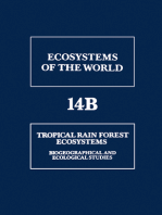 Tropical Rain Forest Ecosystems: Biogeographical and Ecological Studies