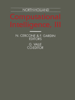 Computational Intelligence, III