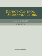 Defect Control in Semiconductors