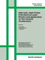 High Gain, High Power Free Electron Laser: Physics and Application to TeV Particle Acceleration