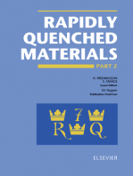 Rapidly Quenched Materials