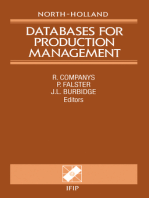 Databases for Production Management