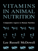 Vitamins in Animal Nutrition: Comparative Aspects to Human Nutrition