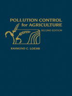 Pollution Control for Agriculture: Problems, Processes, and Applications