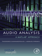 Introduction to Audio Analysis: A MATLAB® Approach