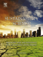 Sustainability Science: Managing Risk and Resilience for Sustainable Development