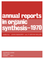 Annual Reports in Organic Synthesis — 1970