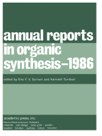 Annual Reports in Organic Synthesis — 1986