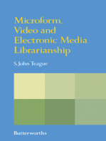 Microform, Video and Electronic Media Librarianship