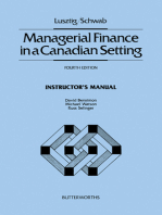 Managerial Finance in a Canadian Setting