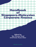 Handbook of Singapore — Malaysian Corporate Finance