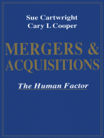 Mergers and Acquisitions: The Human Factor
