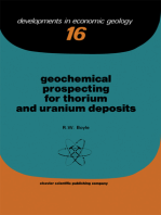 Geochemical Prospecting for Thorium and Uranium Deposits